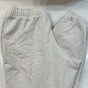 Athleta Light Tan Joggers